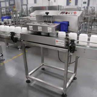 İndüksiyon Folyo Yapıştırma Makinası Otomatik