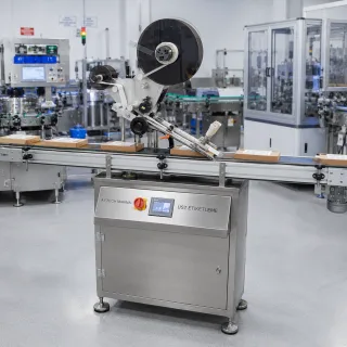 Üst Yüzey Etiketleme Makinası Otomatik