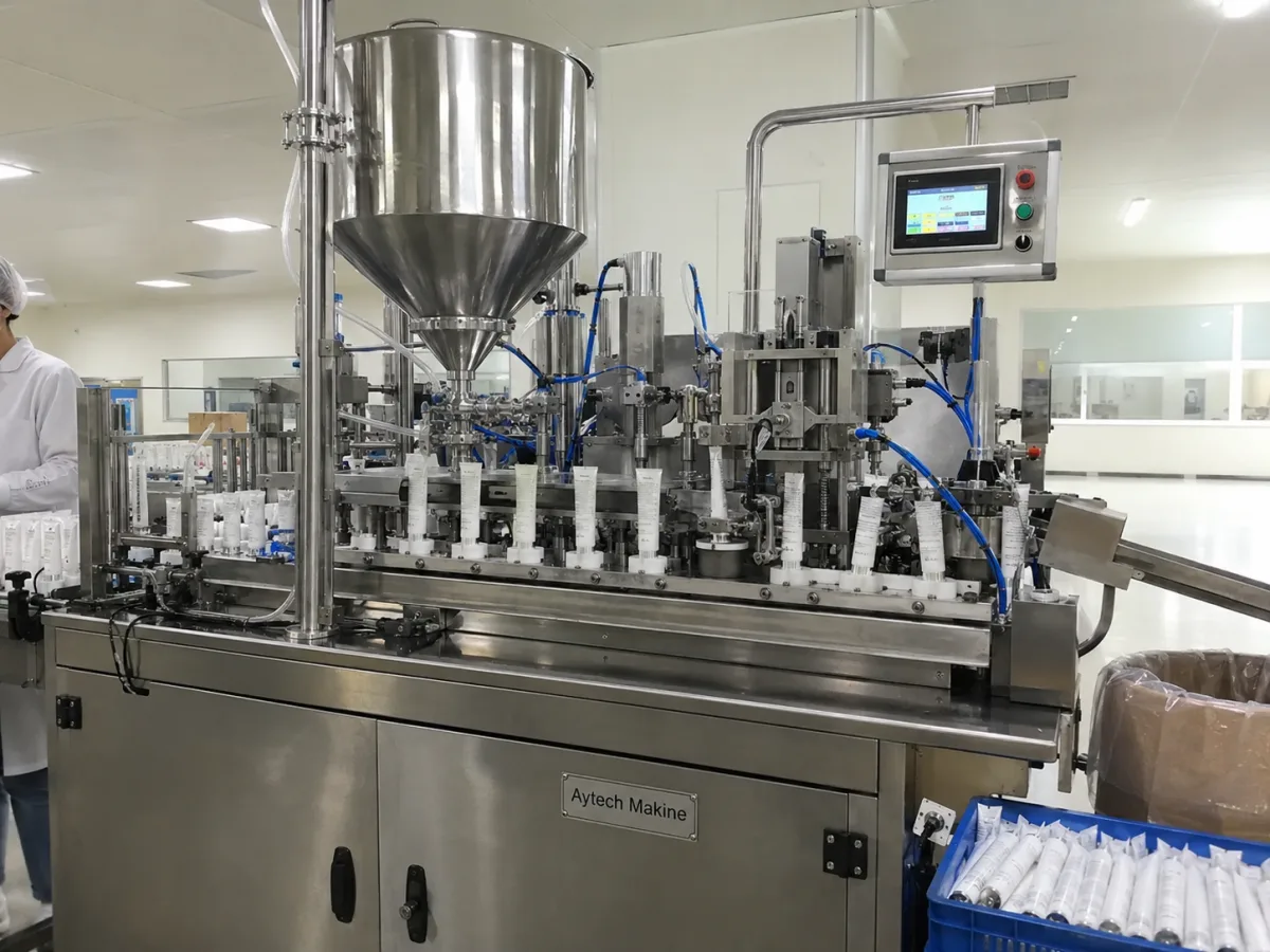 Sıvı Dolum Makinası | Tüp Krem Dolum Makinası